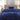 DreamZ Silky Satin Quilt Cover Set Bedspread Blue Single