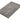 BATH MAT - Microfibre Polyester - Chenille Toggle - PVC Backing - Dark Grey - 70cm x 45cm