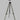 139cm Nautical Tripod Floor Lamp w Steel Grey Lamp Head Searchlight Spot Light Modern